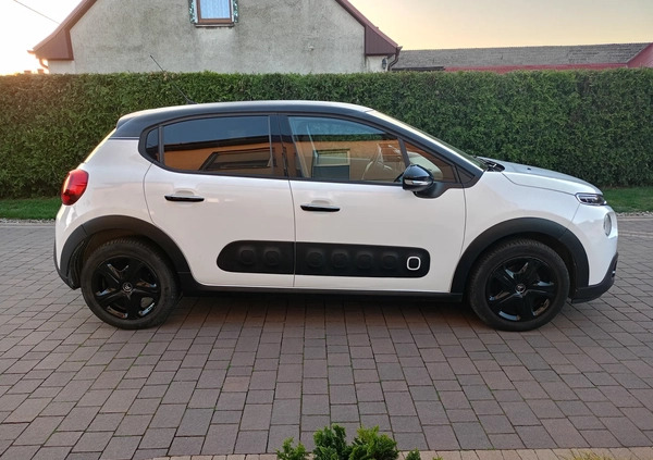 Citroen C3 cena 26400 przebieg: 81000, rok produkcji 2017 z Łaskarzew małe 106